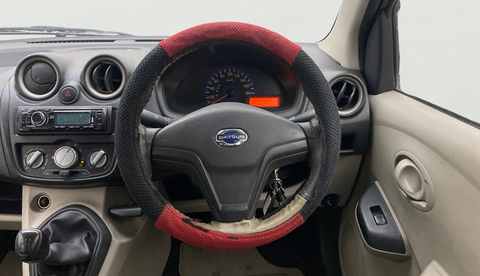 2016 Datsun Go Plus T, Petrol, Manual, 22,724 km, Steering Wheel Close Up