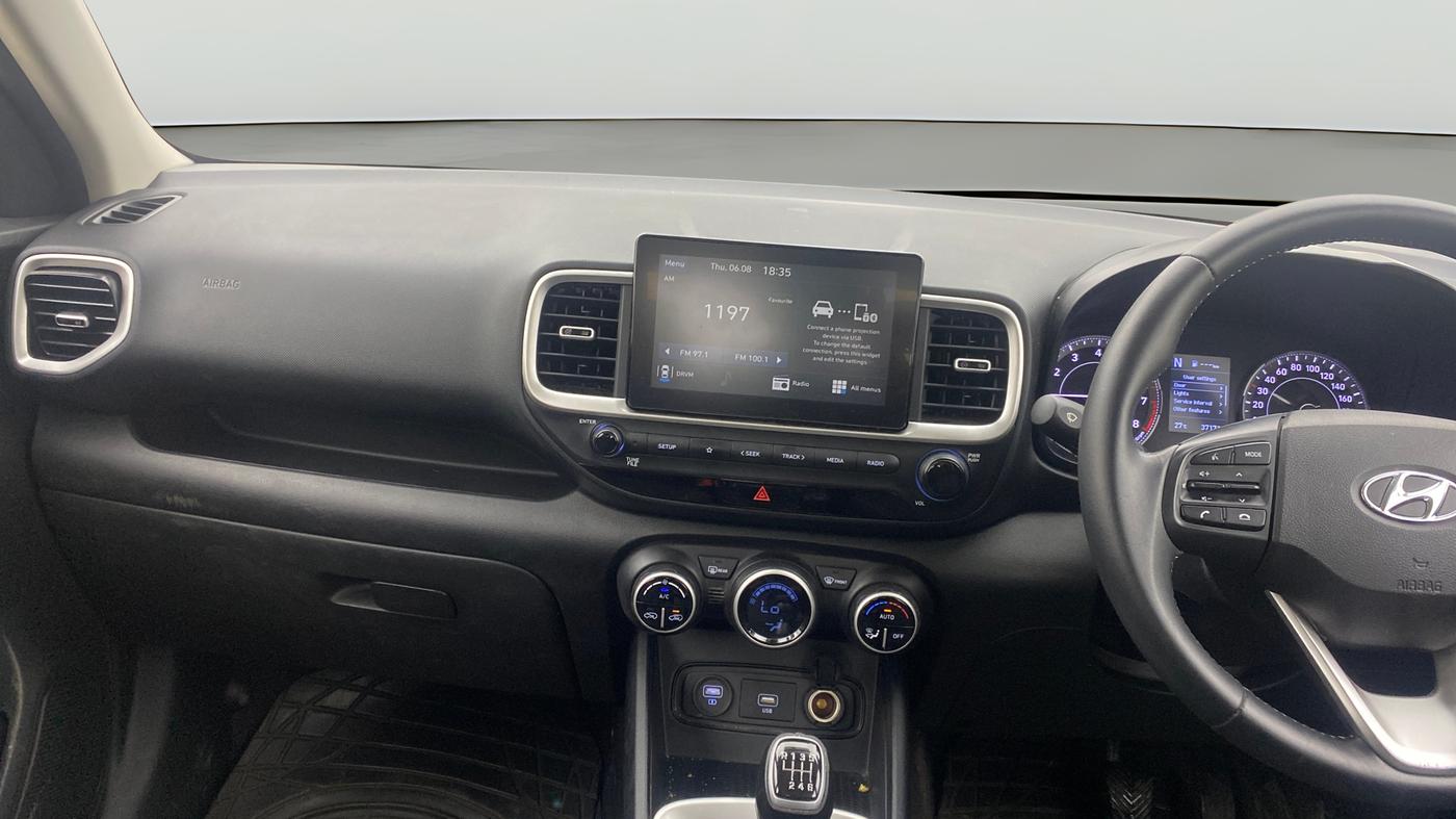 2020 Hyundai VENUE SX 1.0 TURBO IMT, Petrol, Manual, 37,130 km, Air Conditioner