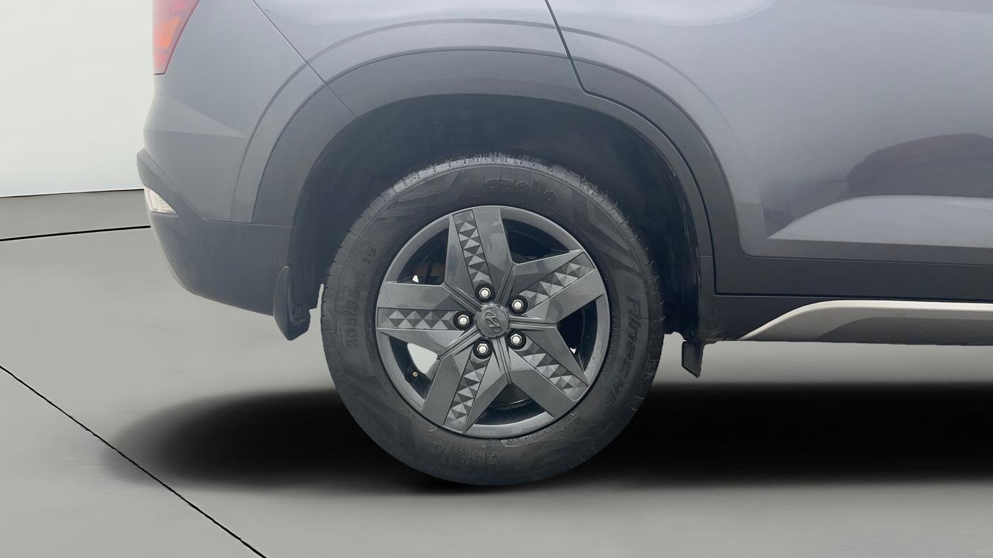 2021 Hyundai Creta S 1.5 PETROL, Petrol, Manual, 12,402 km, Right Rear Wheel