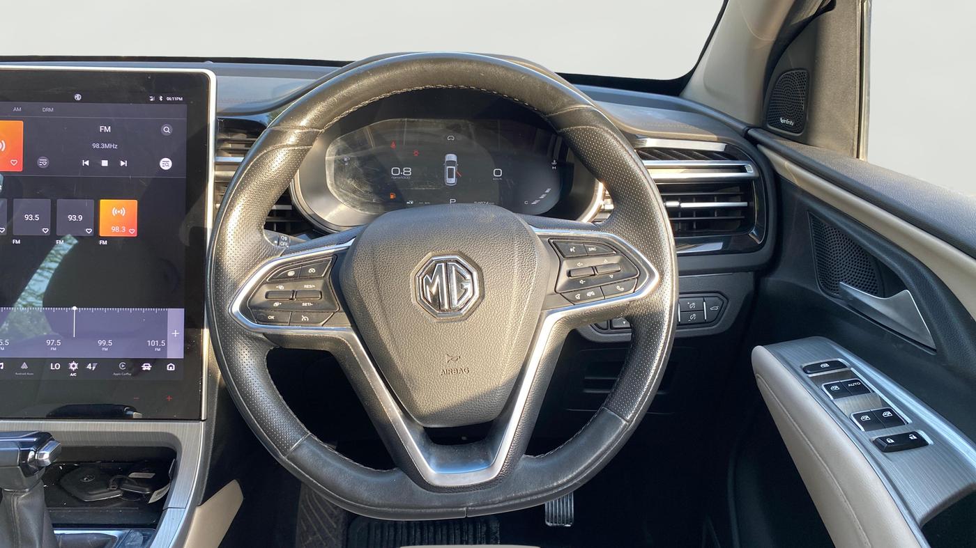 2023 MG HECTOR SHARP PRO 1.5 PETROL TURBO CVT PETROL, Petrol, Automatic, 54,666 km, Steering Wheel Close Up