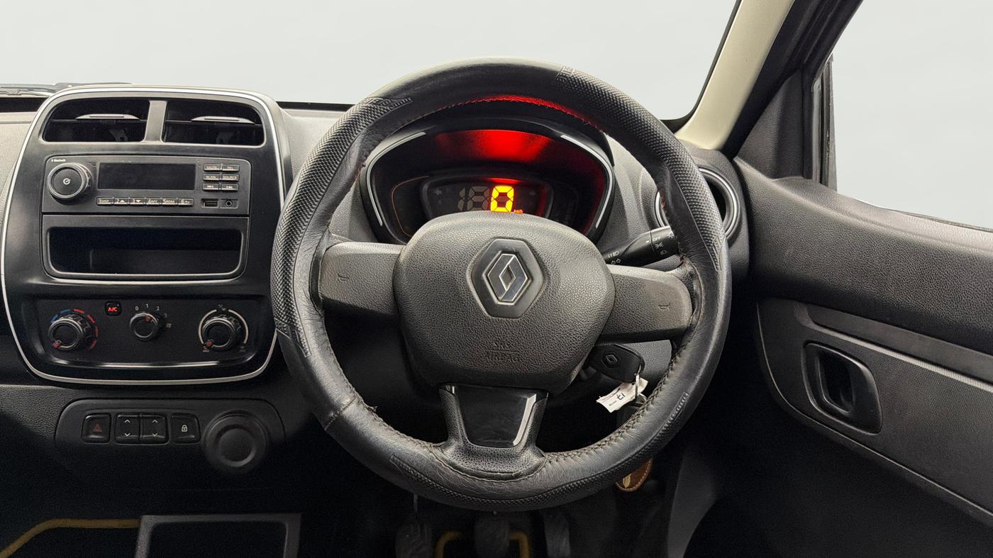 2019 Renault Kwid RXL, Petrol, Manual, 26,519 km, Steering Wheel Close Up