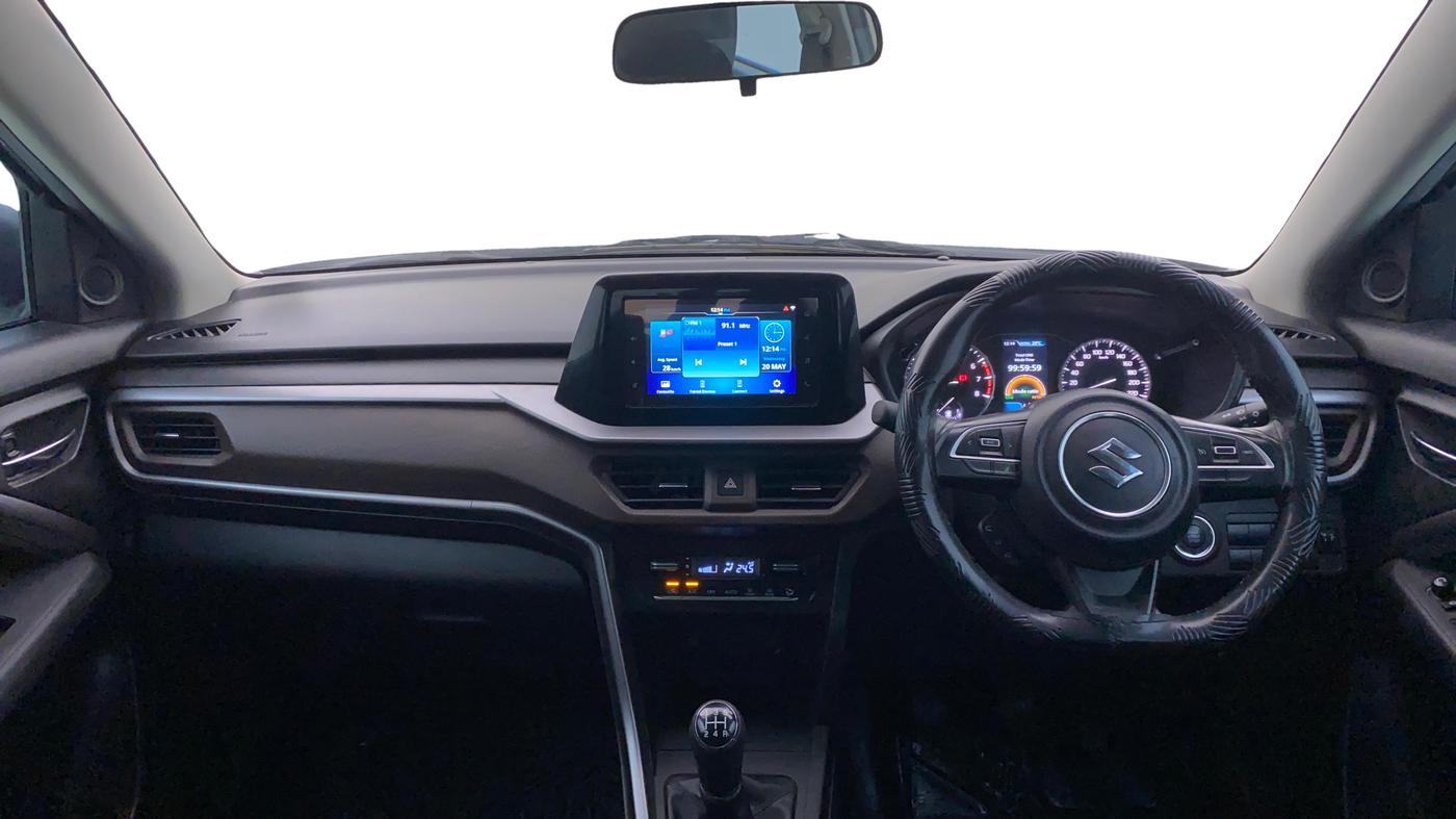 2024 Maruti BREZZA ZXI S-CNG, CNG, Manual, 28,680 km, Dashboard