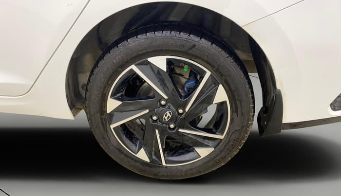2021 Hyundai Verna SX (O) 1.0 TURBO DCT, Petrol, Automatic, 62,681 km, Left Rear Wheel