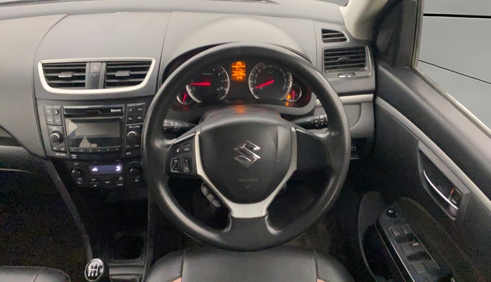 2017 Maruti Swift ZXI, Petrol, Manual, 1,32,487 km, Steering Wheel Close Up