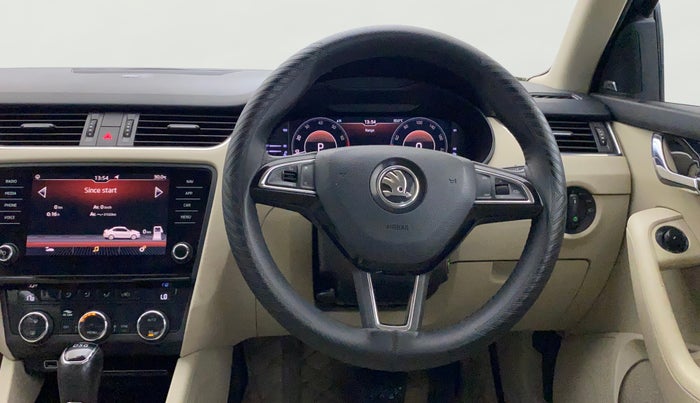 2019 Skoda Octavia L&K 1.8 TSI AT, Petrol, Automatic, 35,910 km, Steering Wheel Close Up