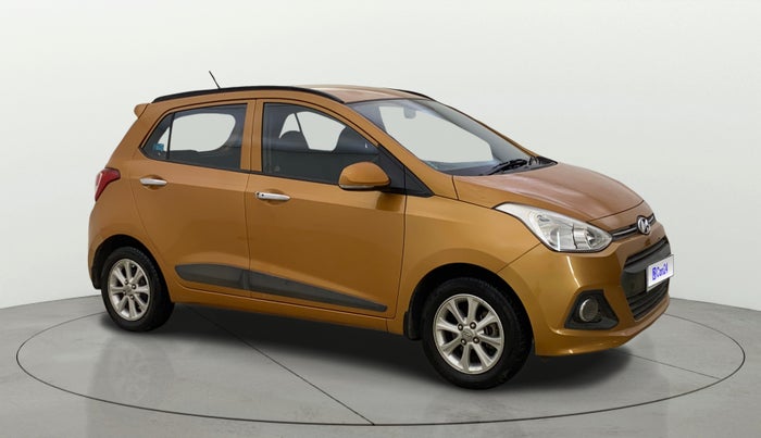 2014 Hyundai Grand i10 ASTA AT 1.2 KAPPA VTVT, Petrol, Automatic, 74,436 km, Right Front Diagonal