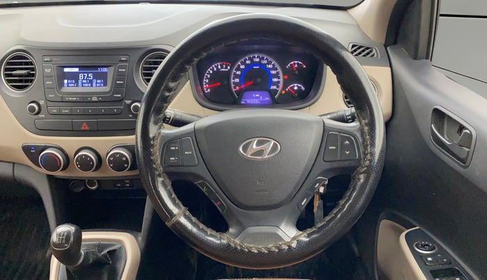 2018 Hyundai Grand i10 MAGNA 1.2 KAPPA VTVT, Petrol, Manual, 44,219 km, Steering Wheel Close Up