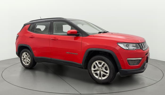 2018 Jeep Compass SPORT PLUS 1.4 PETROL, Petrol, Manual, 90,480 km, Right Front Diagonal