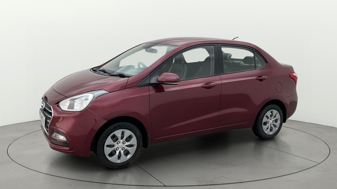2017 Hyundai Xcent S 1.2, Petrol, Manual, 1,01,554 km, Left Front Diagonal