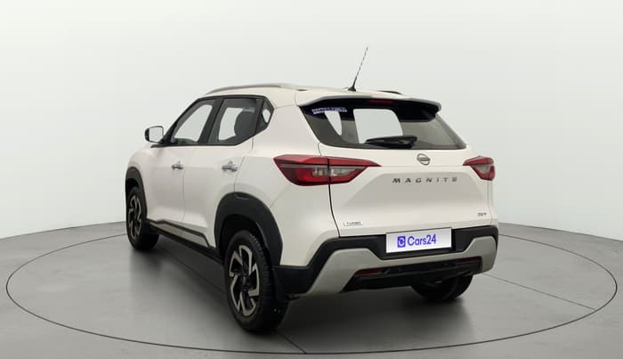 2021 Nissan MAGNITE XV TURBO CVT, Petrol, Automatic, 42,659 km, Left Back Diagonal