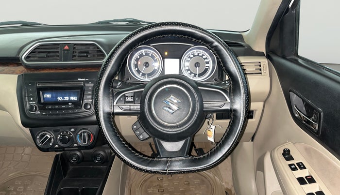 2018 Maruti Dzire VXI, Petrol, Manual, 37,426 km, Steering Wheel Close Up