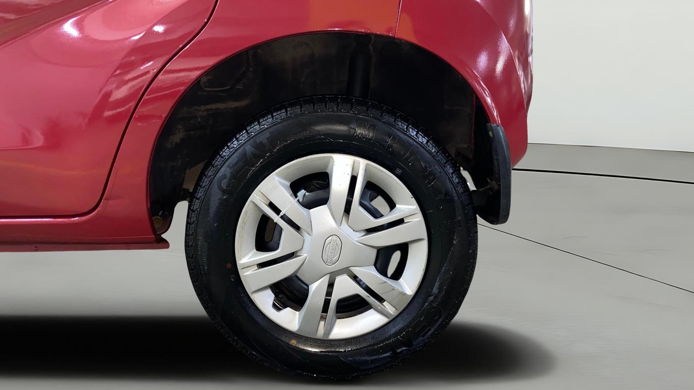 2017 Datsun Redi Go T(O) 1.0, Petrol, Manual, 18,297 km, Left Rear Wheel