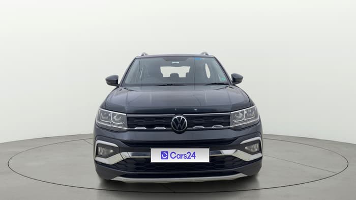 2021 Volkswagen TAIGUN HIGHLINE 1.0 TSI MT, Petrol, Manual, 1,29,039 km, Front