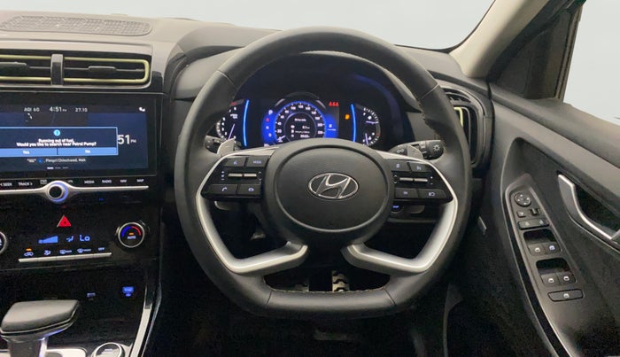 2023 Hyundai Creta 1.5 SX (O) AT Petrol Adventure Edition, Petrol, Automatic, 19,004 km, Steering Wheel Close Up