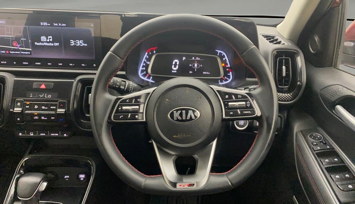 2020 KIA SONET GTX PLUS 1.0 DCT, Petrol, Automatic, 34,610 km, Steering Wheel Close Up