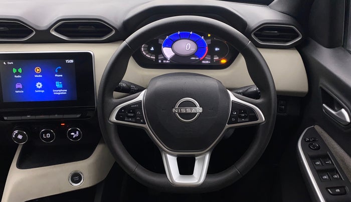 2024 Nissan MAGNITE XV MT, Petrol, Manual, 18,224 km, Steering Wheel Close Up