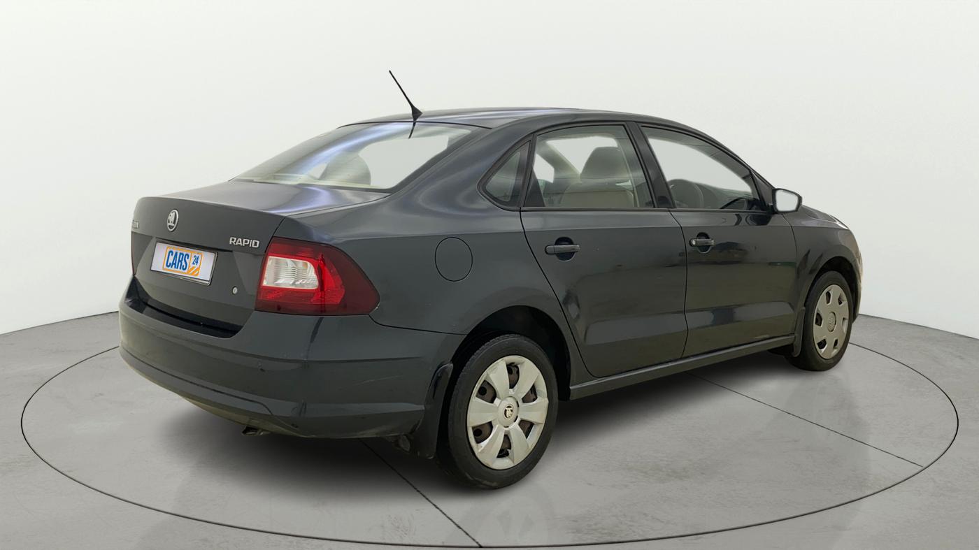2019 Skoda Rapid 1.6 MPI ACTIVE, Petrol, Manual, 46,437 km, Right Back Diagonal