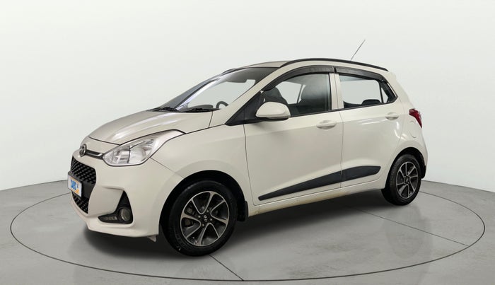 2017 Hyundai Grand i10 SPORTZ (O) AT 1.2 KAPPA VTVT, Petrol, Automatic, 24,817 km, Left Front Diagonal