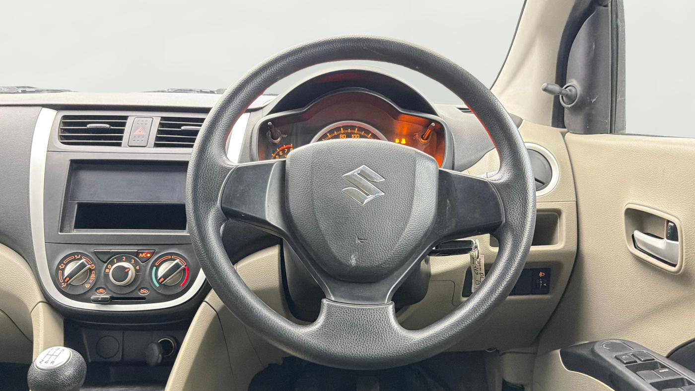 2014 Maruti Celerio VXI CNG, CNG, Manual, 66,646 km, Steering Wheel Close Up