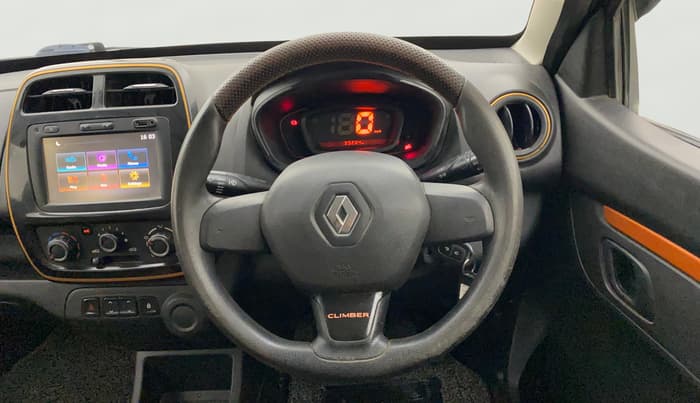 2017 Renault Kwid CLIMBER 1.0, Petrol, Manual, 99,228 km, Steering Wheel Close Up