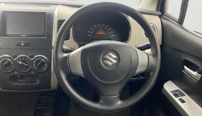 2013 Maruti Wagon R 1.0 LXI, Petrol, Manual, 50,917 km, Steering Wheel Close Up