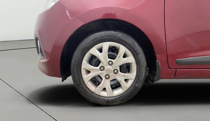 2014 Hyundai Grand i10 SPORTZ AT 1.2 KAPPA VTVT, Petrol, Automatic, 96,224 km, Left Front Wheel