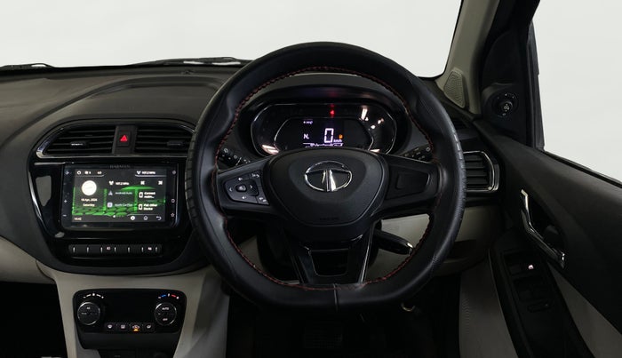 2022 Tata Tiago XZA PLUS PETROL, Petrol, Automatic, 41,377 km, Steering Wheel Close Up