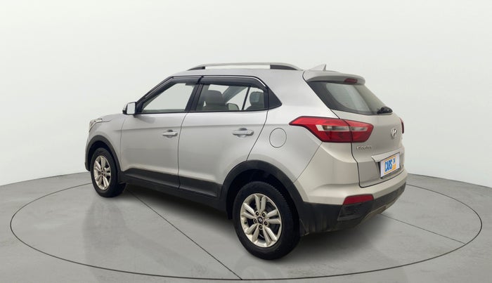 2017 Hyundai Creta SX PLUS 1.6 PETROL, Petrol, Manual, 1,29,390 km, Left Back Diagonal