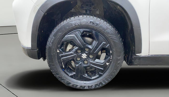 2021 Maruti Vitara Brezza VXI, CNG, Manual, 60,881 km, Left Front Wheel