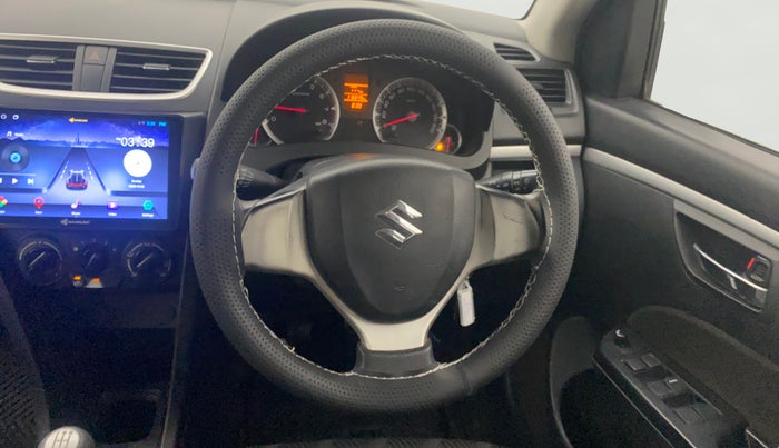 2013 Maruti Swift VXI, Petrol, Manual, 1,16,641 km, Steering Wheel Close Up
