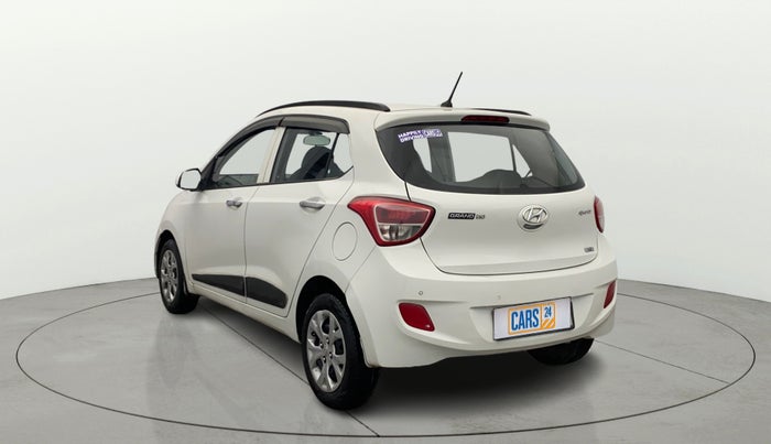 2014 Hyundai Grand i10 SPORTZ 1.2 KAPPA VTVT, Petrol, Manual, 63,329 km, Left Back Diagonal