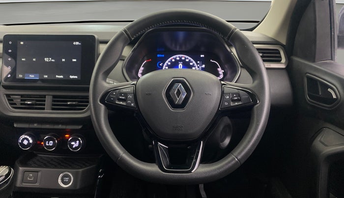 2021 Renault Kiger RXZ TURBO MT, Petrol, Manual, 23,132 km, Steering Wheel Close Up