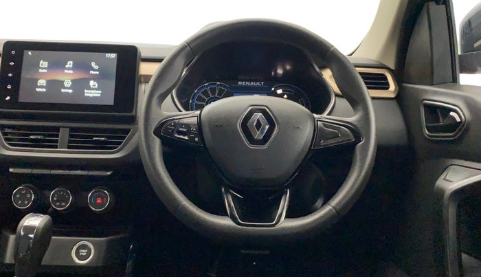 2021 Renault Kiger RXT (O) AMT, Petrol, Automatic, 14,151 km, Steering Wheel Close Up