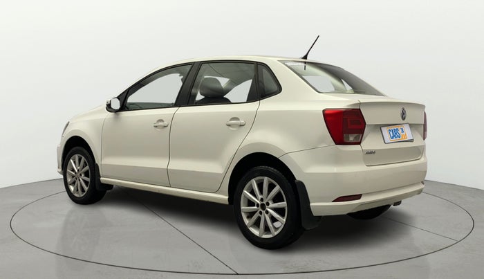 2018 Volkswagen Ameo HIGHLINE PLUS 1.0L 16 ALLOY, Petrol, Manual, 1,14,764 km, Left Back Diagonal