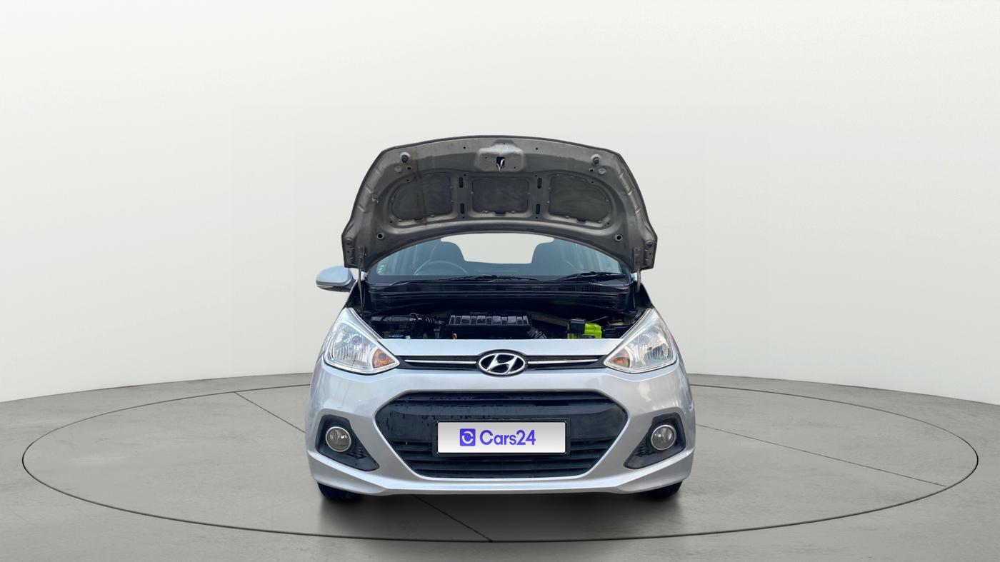 2016 Hyundai Grand i10 ASTA (O) 1.2 KAPPA VTVT, Petrol, Manual, 76,617 km, Open Bonet