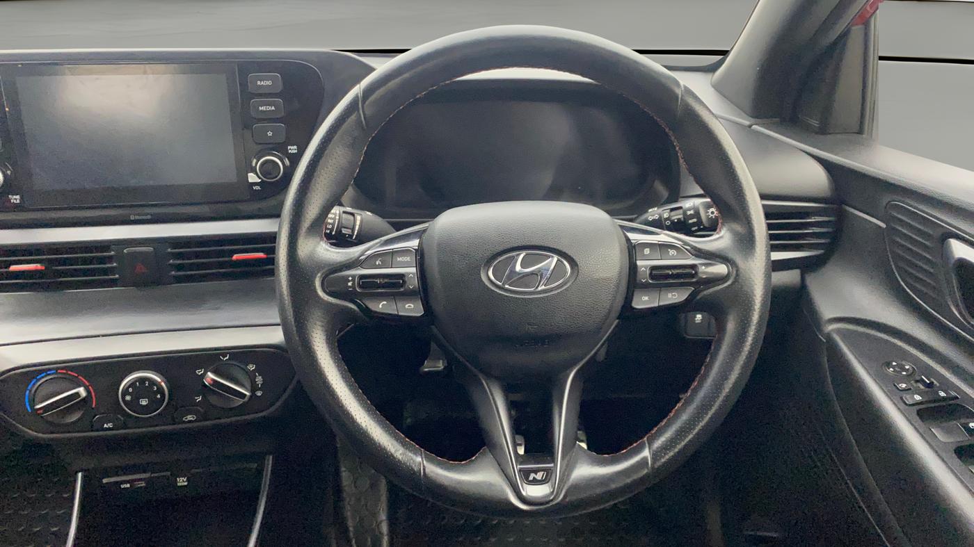 2021 Hyundai NEW I20 N LINE N6 1.0 TURBO GDI IMT, Petrol, Manual, 64,119 km, Steering Wheel Close Up