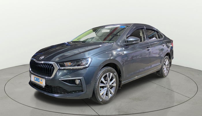 2022 Skoda SLAVIA STYLE 1.0L TSI AT, Petrol, Automatic, 28,140 km, Left Front Diagonal