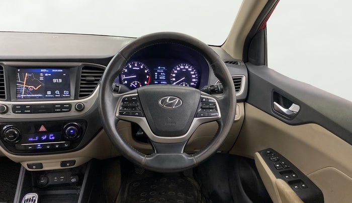 2019 Hyundai Verna 1.6 VTVT SX O, Petrol, Manual, 41,361 km, Steering Wheel Close Up