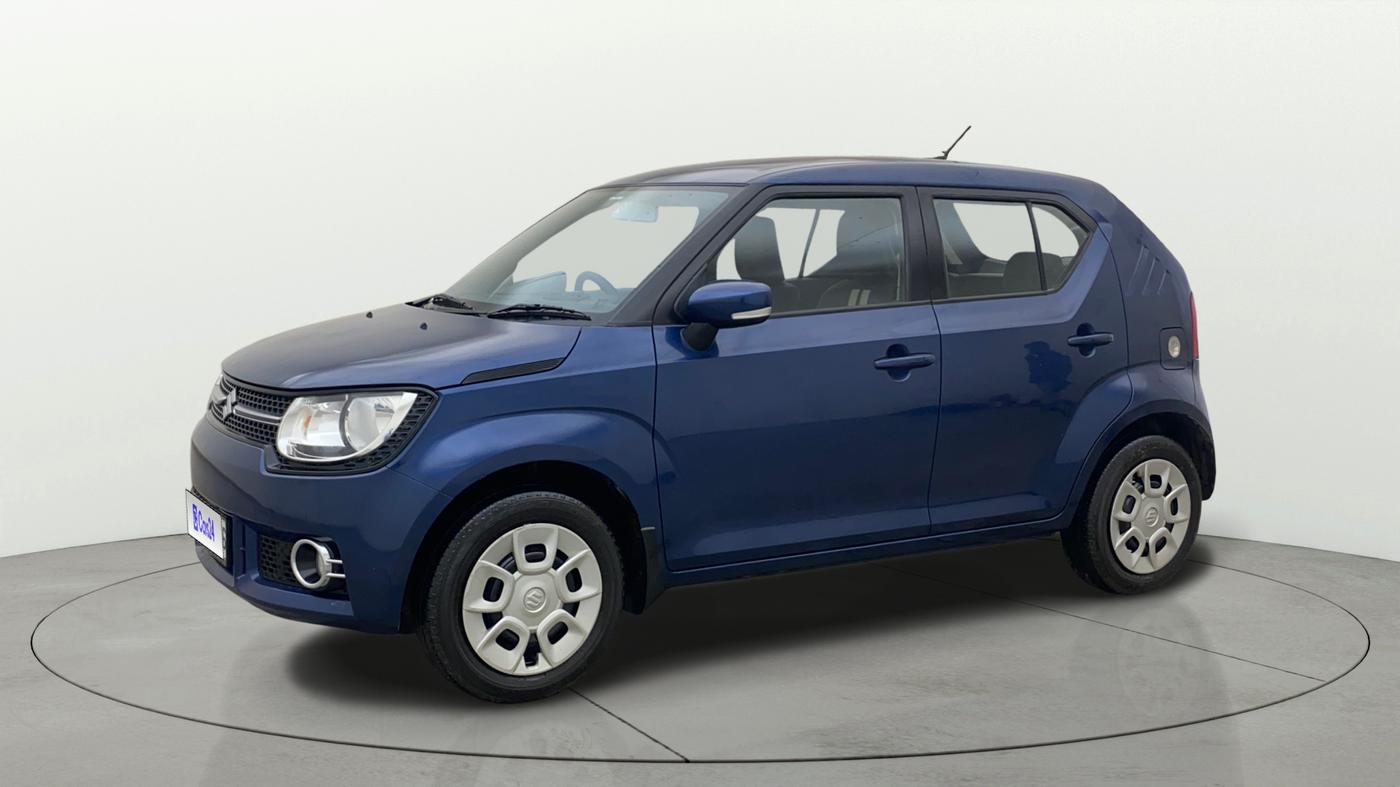 2019 Maruti IGNIS DELTA 1.2 AMT, Petrol, Automatic, 14,627 km, Left Front Diagonal