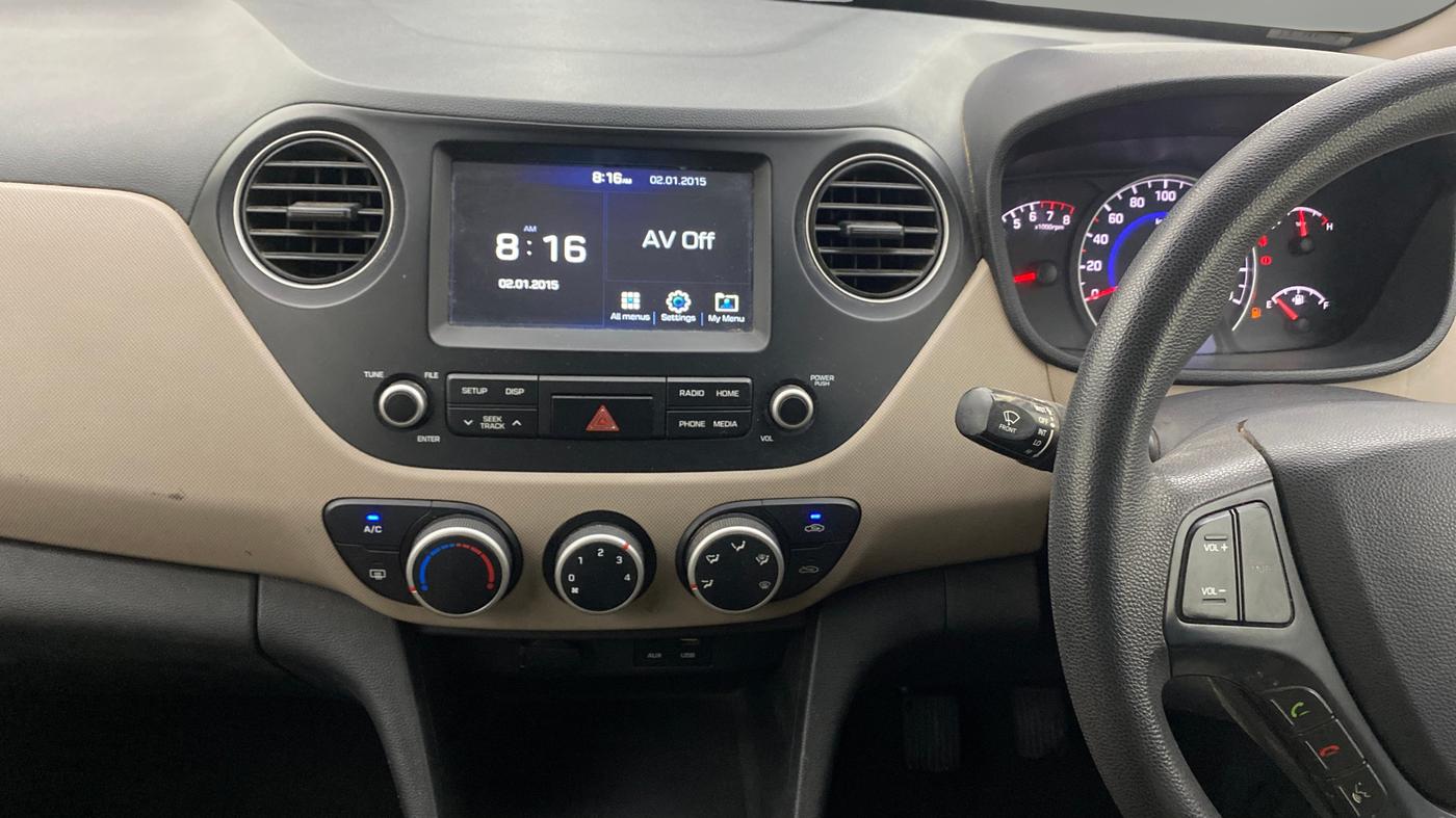 2017 Hyundai Grand i10 SPORTZ 1.2 KAPPA VTVT, Petrol, Manual, 63,691 km, Air Conditioner