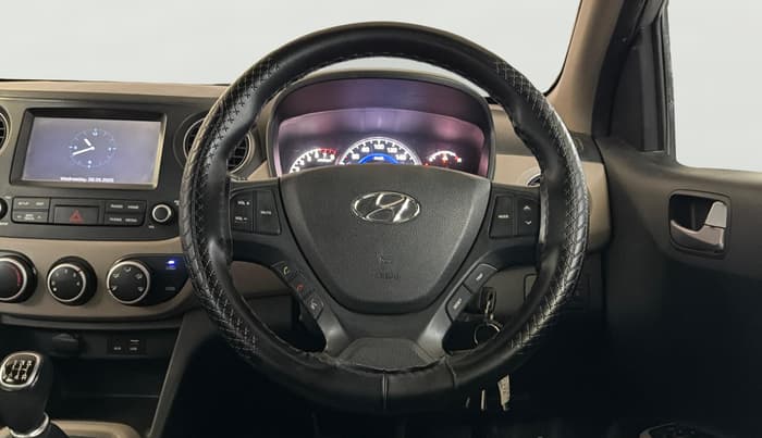 2019 Hyundai Grand i10 SPORTZ 1.2 KAPPA VTVT, Petrol, Manual, 43,512 km, Steering Wheel Close Up