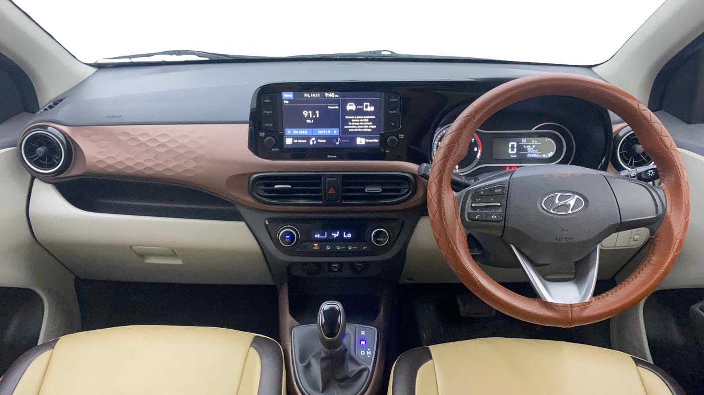 2021 Hyundai AURA SX PLUS 1.2 AMT, Petrol, Automatic, 26,914 km, Dashboard