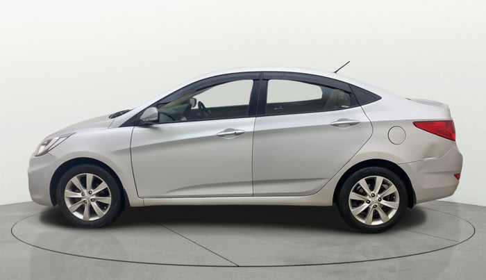 2013 Hyundai Verna FLUIDIC 1.6 VTVT SX OPT AT, Petrol, Automatic, 86,324 km, Left Side