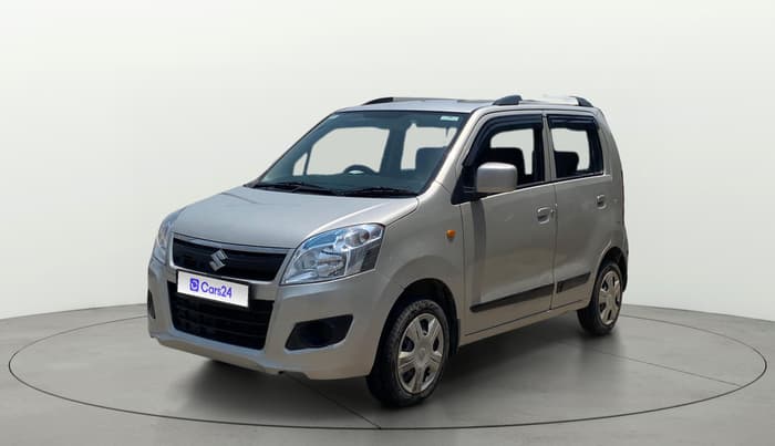 2015 Maruti Wagon R 1.0 VXI, Petrol, Manual, 44,493 km, Left Front Diagonal