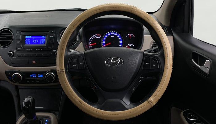 2015 Hyundai Xcent SX AT 1.2 (O), Petrol, Automatic, 50,093 km, Steering Wheel Close Up