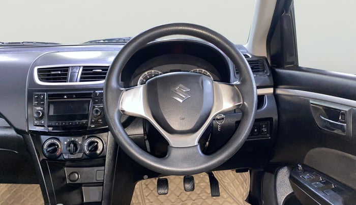 2015 Maruti Swift VXI, Petrol, Manual, 1,15,730 km, Steering Wheel Close Up