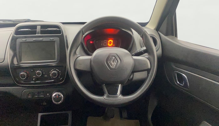 2019 Renault Kwid RXT 1.0 AMT, Petrol, Automatic, 29,160 km, Steering Wheel Close Up