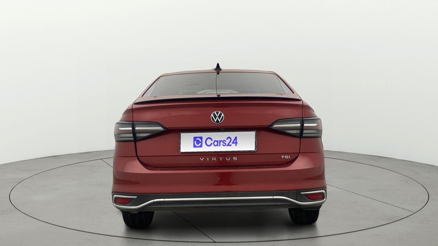2022 Volkswagen VIRTUS TOPLINE TSI 1.0 MT, Petrol, Manual, 91,450 km, Back/Rear