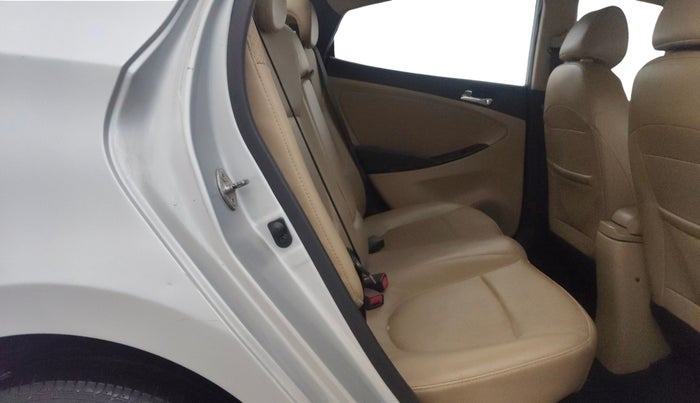 2013 Hyundai Verna FLUIDIC 1.6 VTVT SX OPT AT, Petrol, Automatic, 80,075 km, Right Side Rear Door Cabin