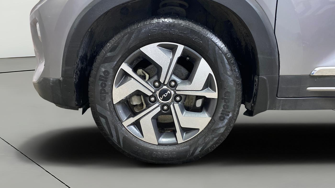 2022 KIA SONET HTX 1.0 IMT, Petrol, Manual, 85,337 km, Left Front Wheel